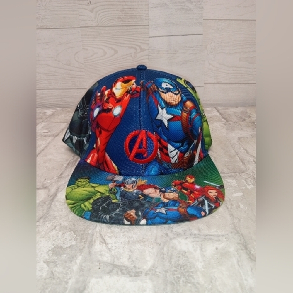 Marvel Comics Avengers One Size‎ Snapback Hat NWT